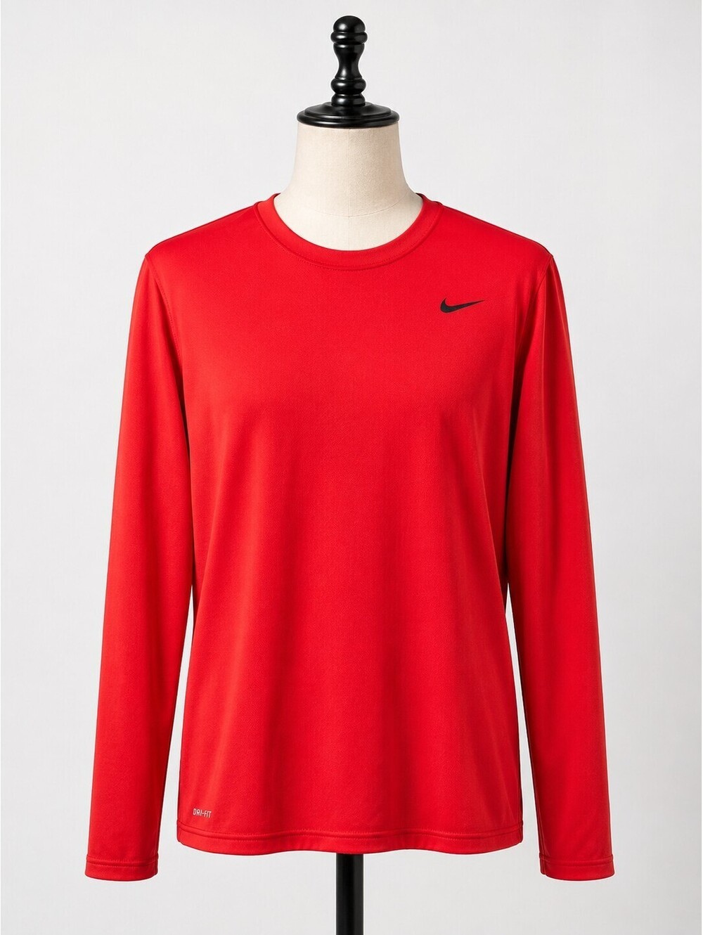 Nike Dri Fit XL Men's Long Sleeve T-shirt Red